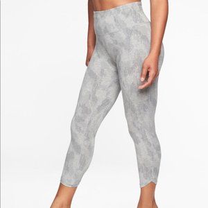 Athleta Organic Cotton Capri Leggings ~ Gray ~ Size Small